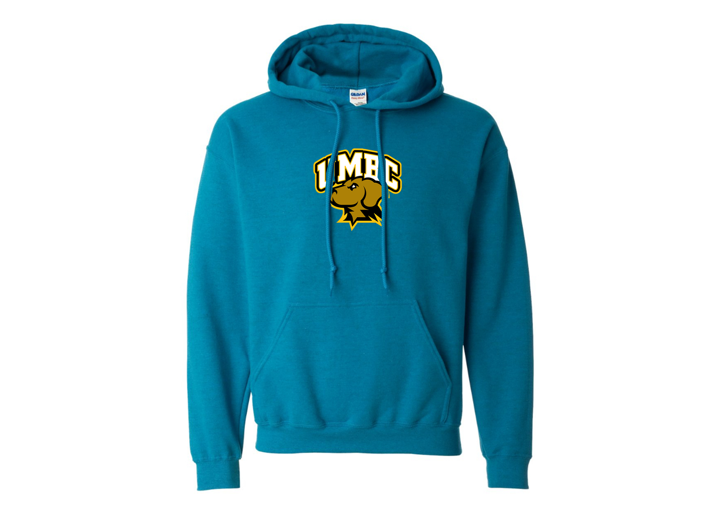 Men's UMBC Retrievers Gildan Heavy Blend Hooded Sweatshirt