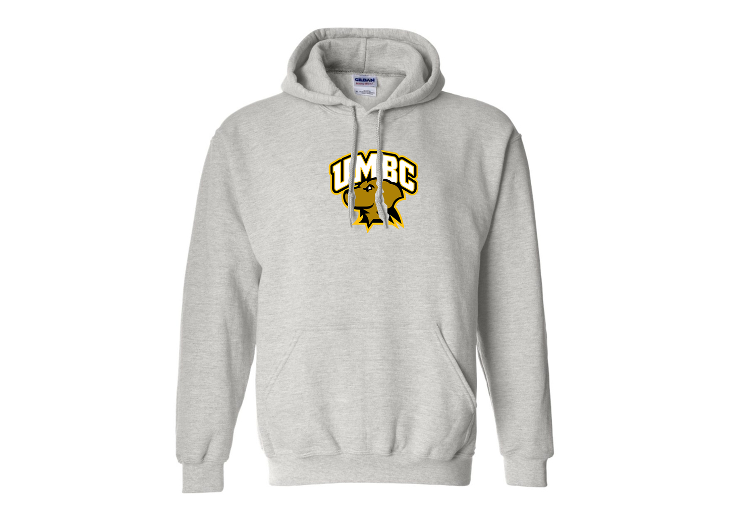 Men's UMBC Retrievers Gildan Heavy Blend Hooded Sweatshirt