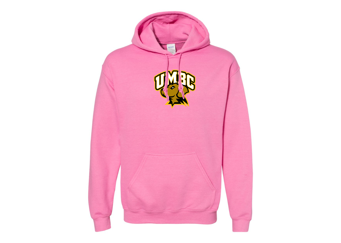 Men's UMBC Retrievers Gildan Heavy Blend Hooded Sweatshirt