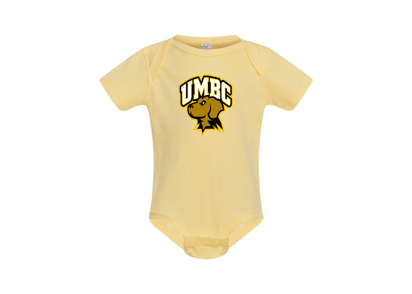 UMBC Retrievers Rabbit Skins Infant Baby Rib Bodysuit