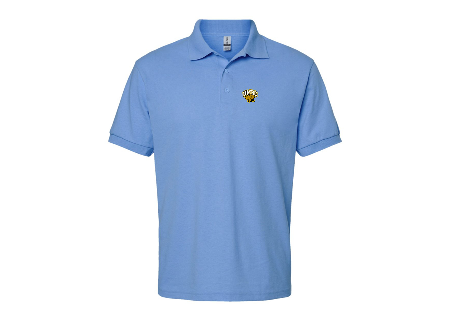 Men's UMBC Retrievers Gildan Dry Blend Jersey Polo