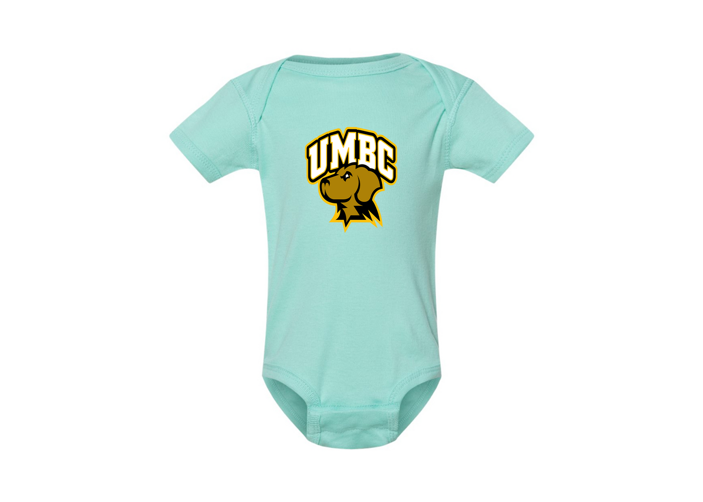 UMBC Retrievers Rabbit Skins Infant Baby Rib Bodysuit