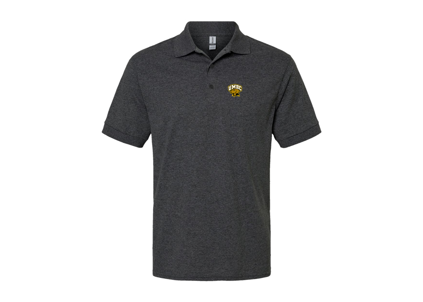 Men's UMBC Retrievers Gildan Dry Blend Jersey Polo