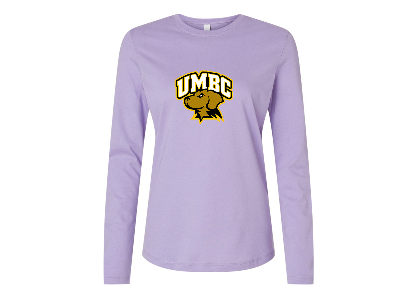 BELLA CANVAS Women’s UMBC Retrievers Jersey Long Sleeve Tee