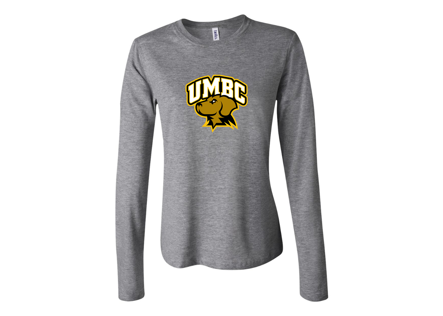 BELLA CANVAS Women’s UMBC Retrievers Jersey Long Sleeve Tee