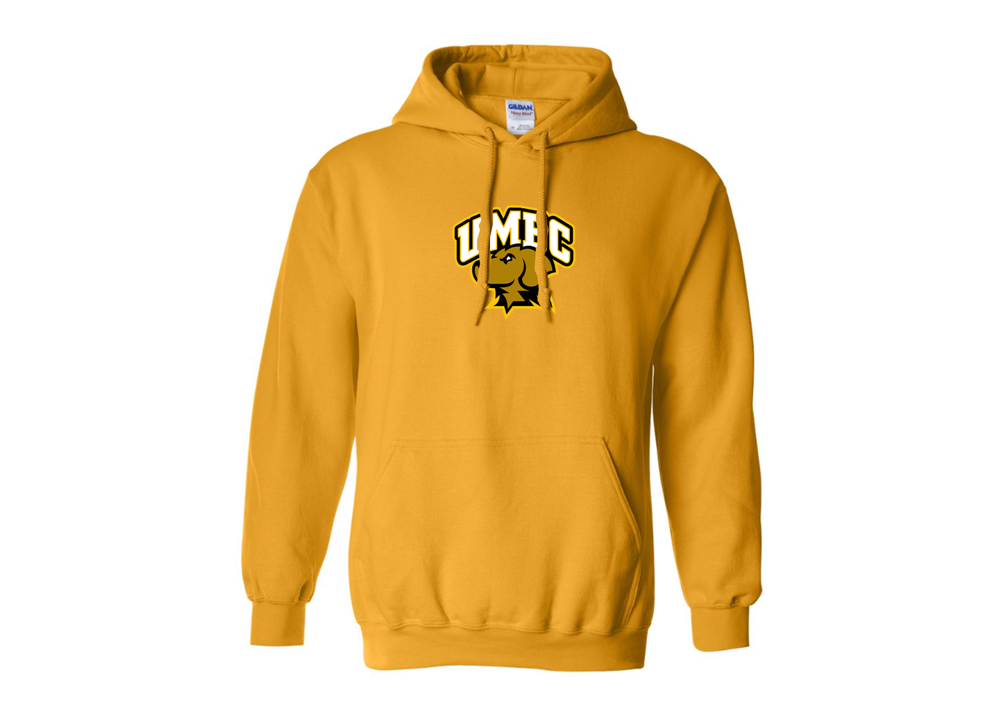 Men's UMBC Retrievers Gildan Heavy Blend Hooded Sweatshirt