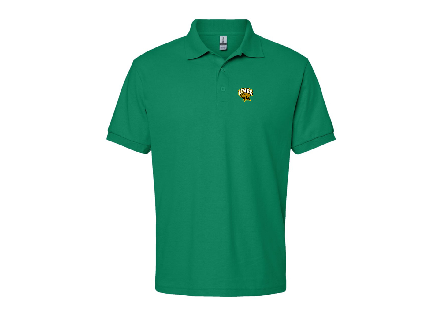 Men's UMBC Retrievers Gildan Dry Blend Jersey Polo