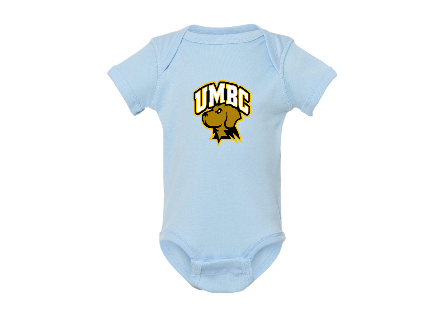 UMBC Retrievers Rabbit Skins Infant Baby Rib Bodysuit