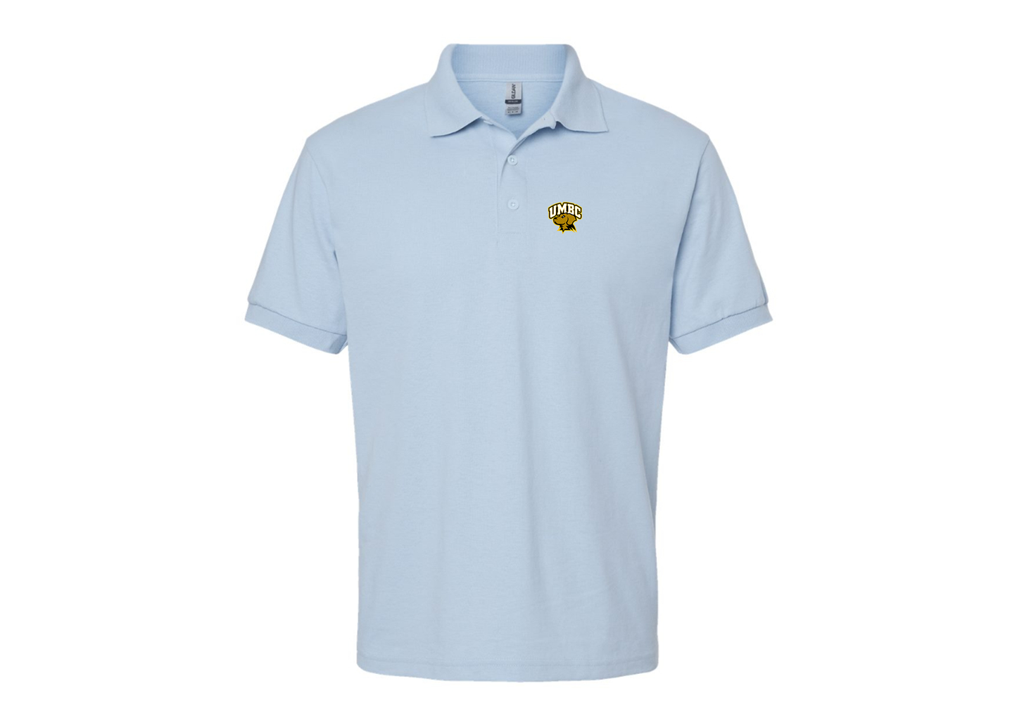 Men's UMBC Retrievers Gildan Dry Blend Jersey Polo