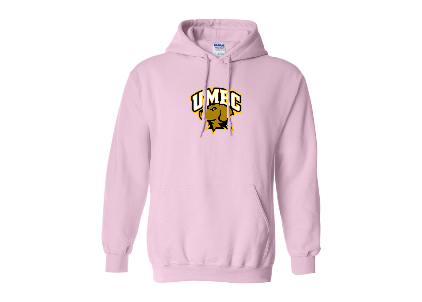 Men's UMBC Retrievers Gildan Heavy Blend Hooded Sweatshirt