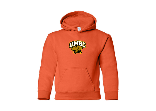 Youth UMBC Retrievers Gildan Heavy Blend  Hooded Sweatshirt