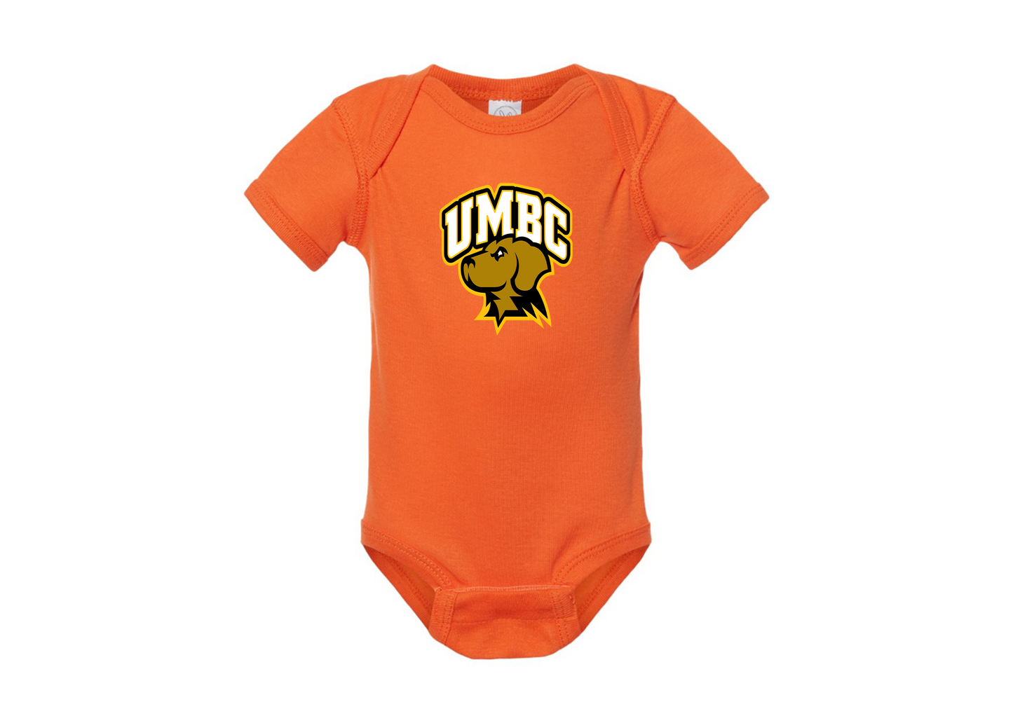 UMBC Retrievers Rabbit Skins Infant Baby Rib Bodysuit