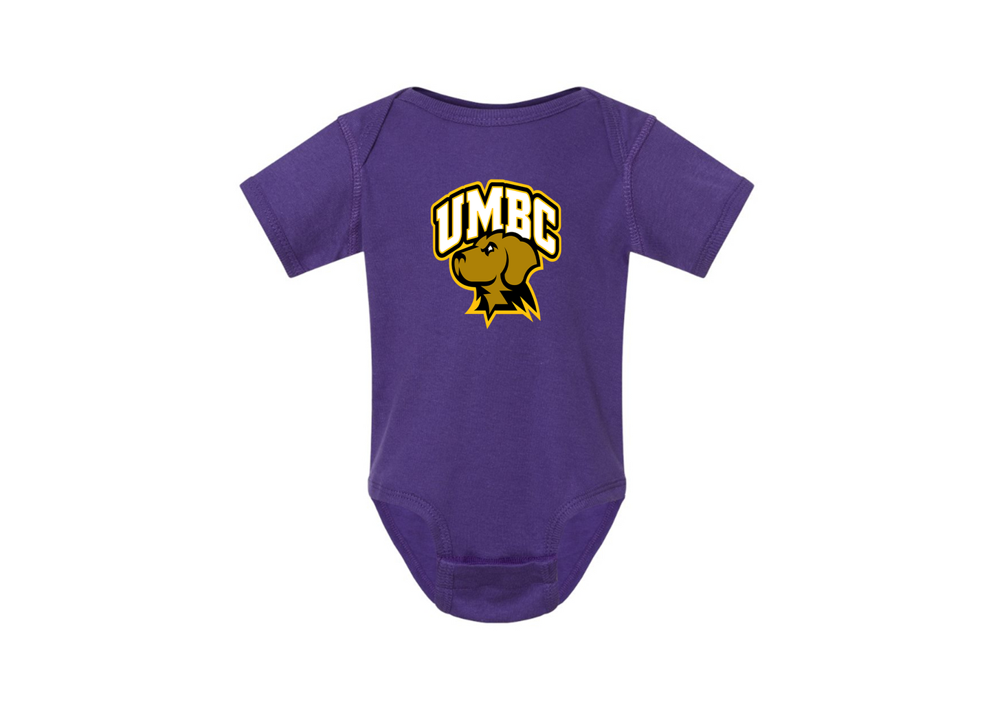 UMBC Retrievers Rabbit Skins Infant Baby Rib Bodysuit