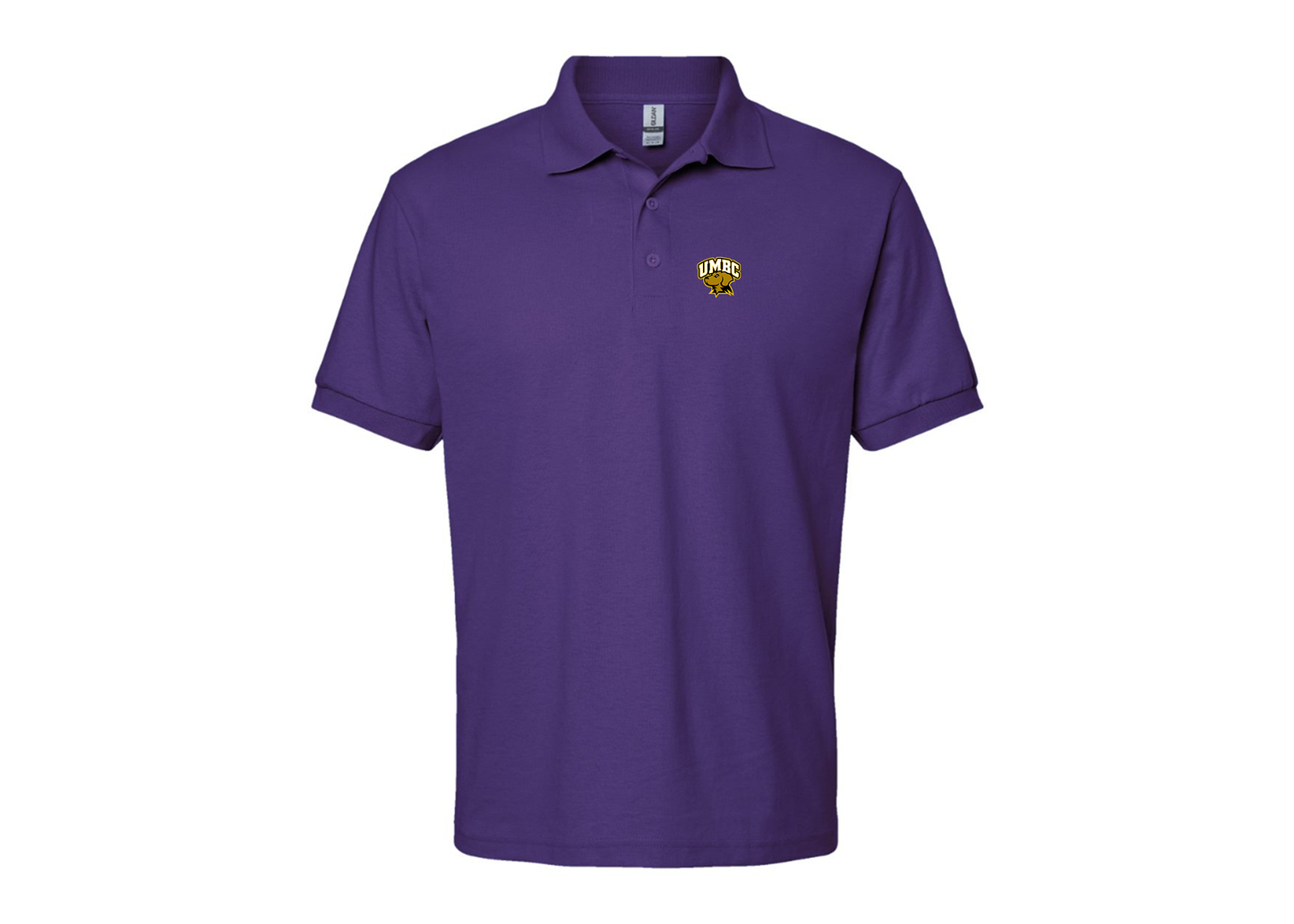 Men's UMBC Retrievers Gildan Dry Blend Jersey Polo