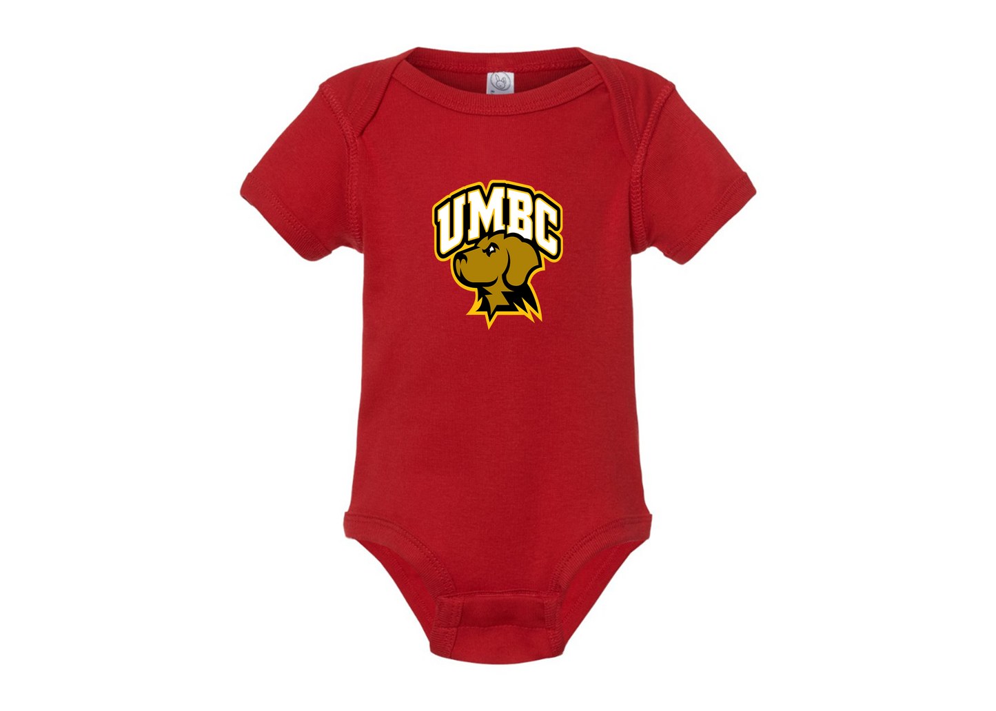 UMBC Retrievers Rabbit Skins Infant Baby Rib Bodysuit