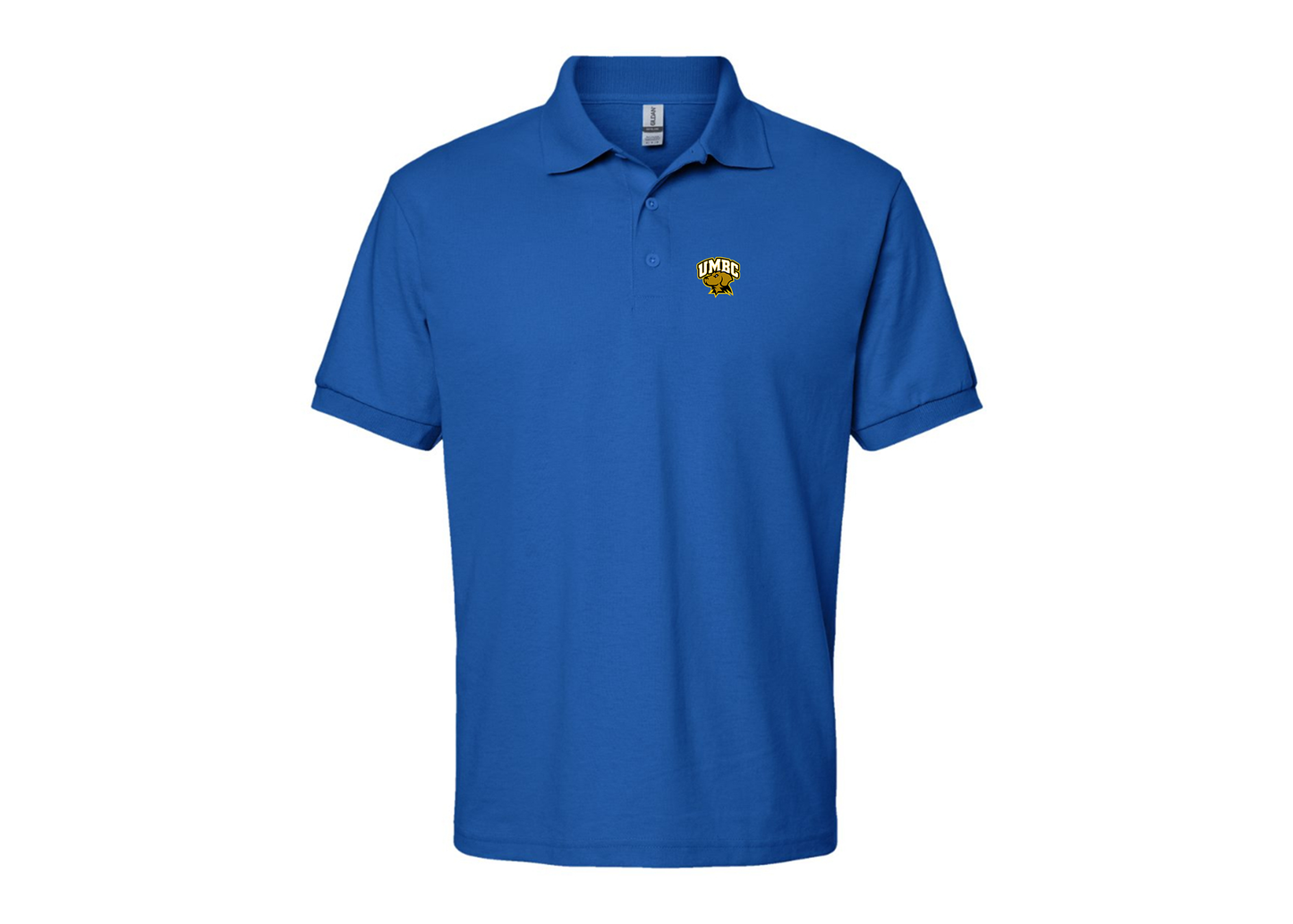 Men's UMBC Retrievers Gildan Dry Blend Jersey Polo