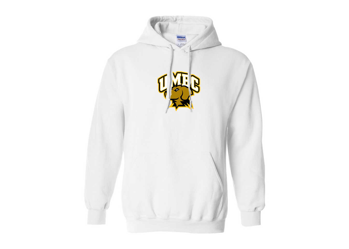 Men's UMBC Retrievers Gildan Heavy Blend Hooded Sweatshirt