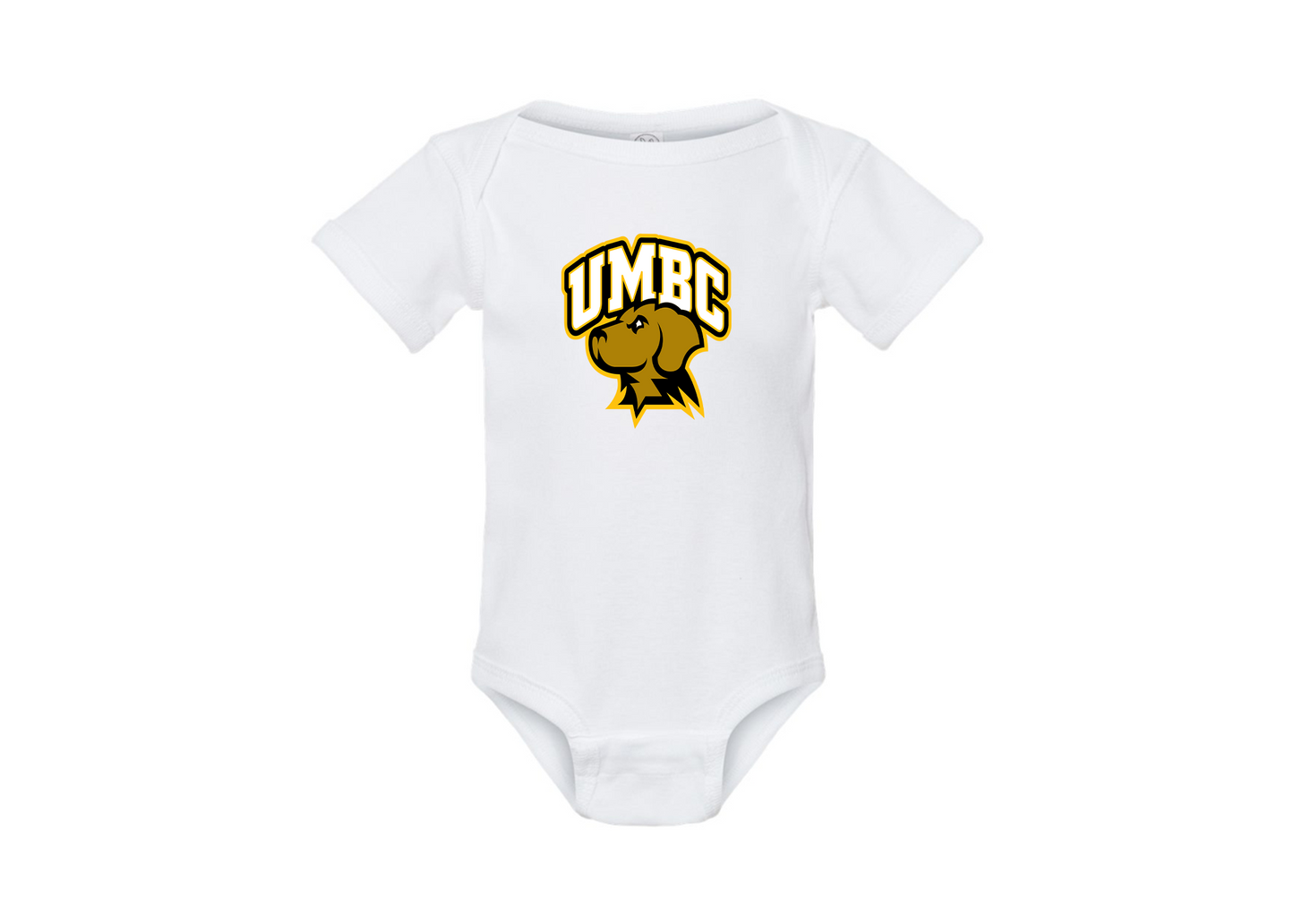 UMBC Retrievers Rabbit Skins Infant Baby Rib Bodysuit