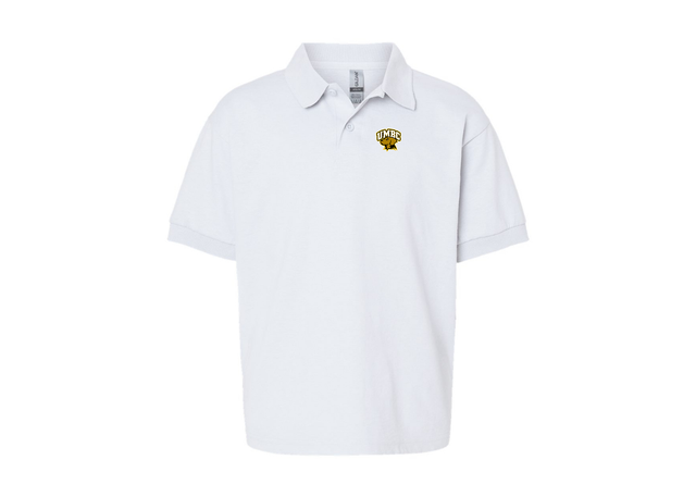 Youth UMBC Retrievers Gildan Dry Blend Jersey Polo