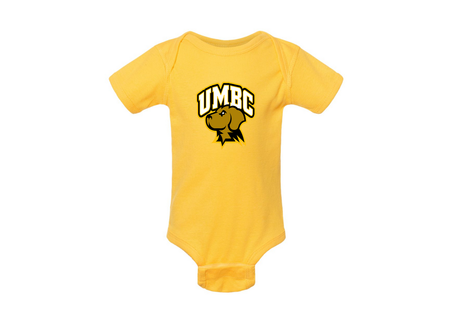 UMBC Retrievers Rabbit Skins Infant Baby Rib Bodysuit